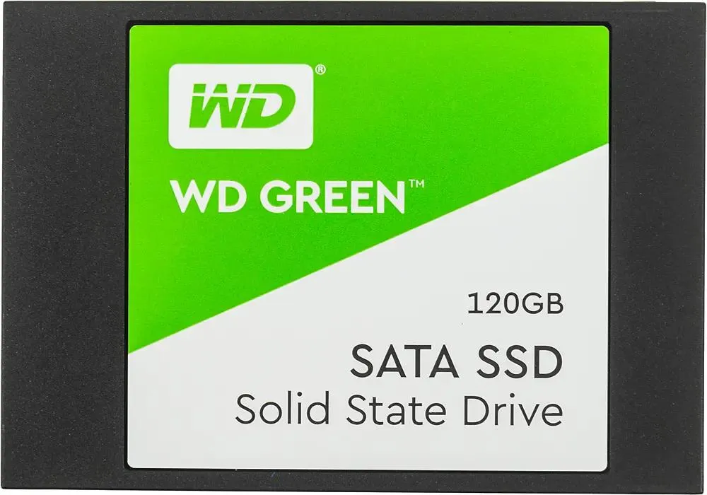 Накопитель Western Digital Green SSD 120GB 2.5" SATAIII TLC (WDS120G2G0A) б/у